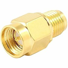 SMA Male to RPSMA Female Plug Coax Straight Connector Adapter High Quality Quic