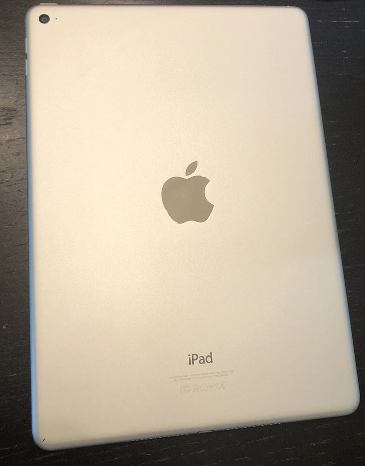 Apple iPad Air 2 plateado con estuche usado  Foto 2 de 4