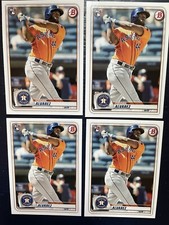 2020 bowman, rated rookie  insert Jordan Alvarez RC lot of 7 Astros
