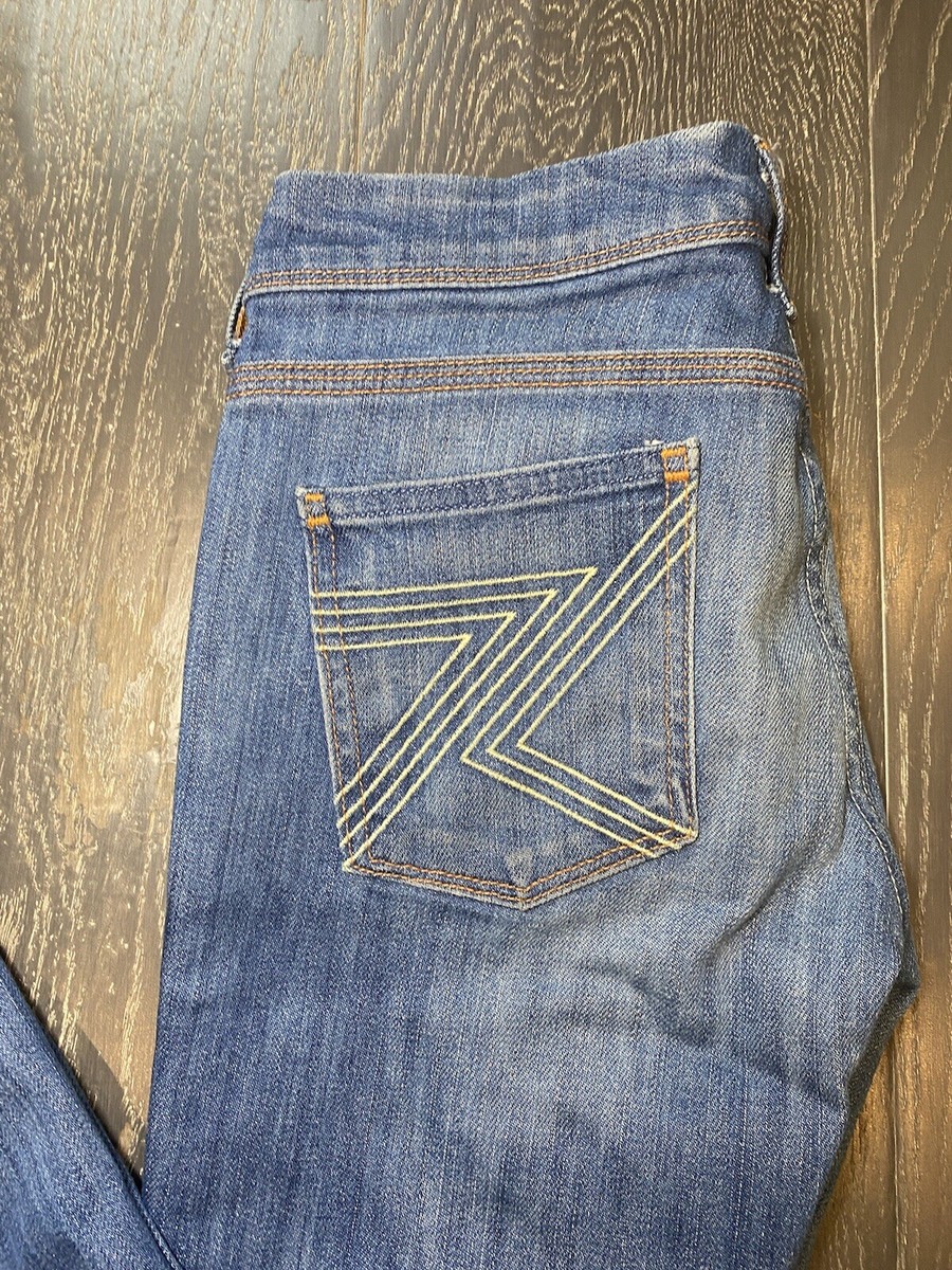 Jeans Bootcut 7 For All Mankind Flynt – Taille 26, Lavage Moyen, Coupe Regular Pour Femme