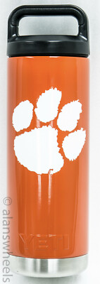 New Yeti Rambler 18oz Stainless Painted Bottle with Lid YRAM18O Free Shipping!