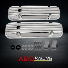 For Pontiac 326 350 389 400 421 428 455 V8 1959-1979 Polished Tall Valve Covers
