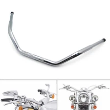 1.25" Fat Beach Handlebar Bar For Custom Harley 01-05 FXDL/ 99-17 FXDWG/ Chrome