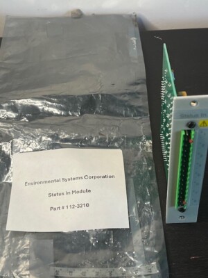 Environmental Systems Corporation ESC 112-3210 Status In Module NEW