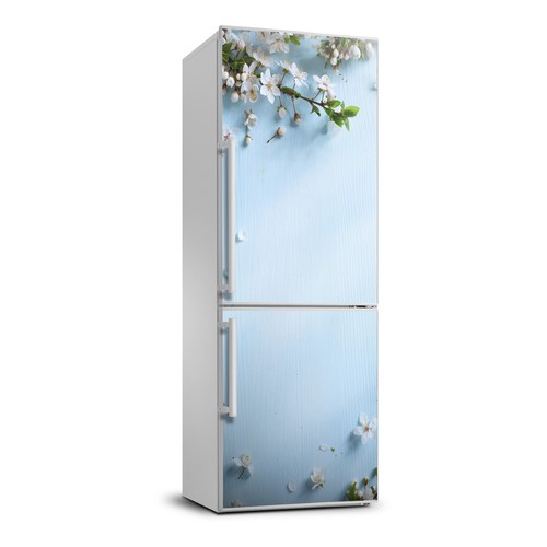 3D Refrigerator Wall Kitchen Removable Sticker Flowers Cherry blossoms ...