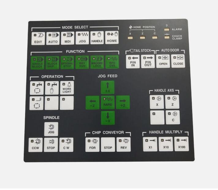 FAST SHIP New For DOOSAN KB09A1HCJ CNC Lathe Keyboard Membrane