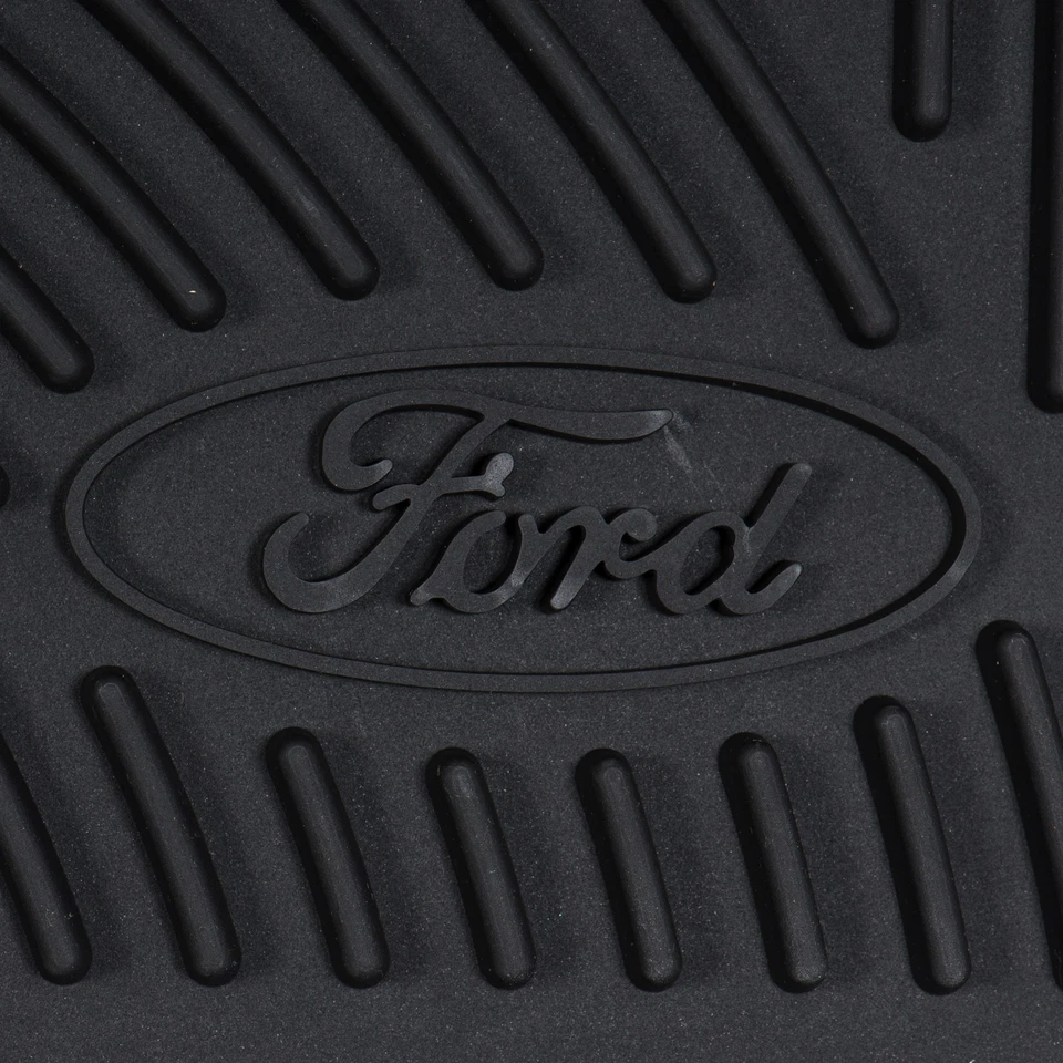 Alfombrillas delanteras derecha e izquierda para todo tipo de clima negras serie E BC2Z1613086CB OEM NUEVAS Foto 4 de 4