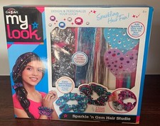 Cra-Z Art My Look Sparkle 'n Gem Hair Studio design and personalize your look