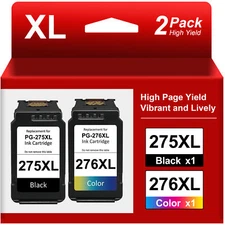 PG-275XL CL-276XL Ink Cartridge replacement for Canon Pixma TR4722 TS3522 TR4720