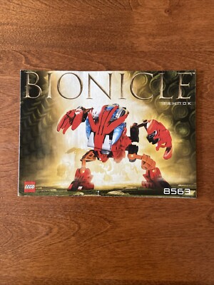 Lego Bionicle 8563 INSTRUCTION BOOK ONLY  S014