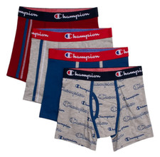 Champion Boy's Boxer Briefs SMALL 4 PACK NWT