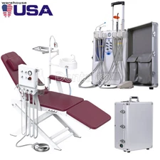 Portable Dental Delivery Unit 4 Hole Air Compressor Suction System /Dental Chair