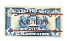 Kmtstamps Travel 1940 US Revenue Playing Card Stamp A.P.C Co. 1 Pack