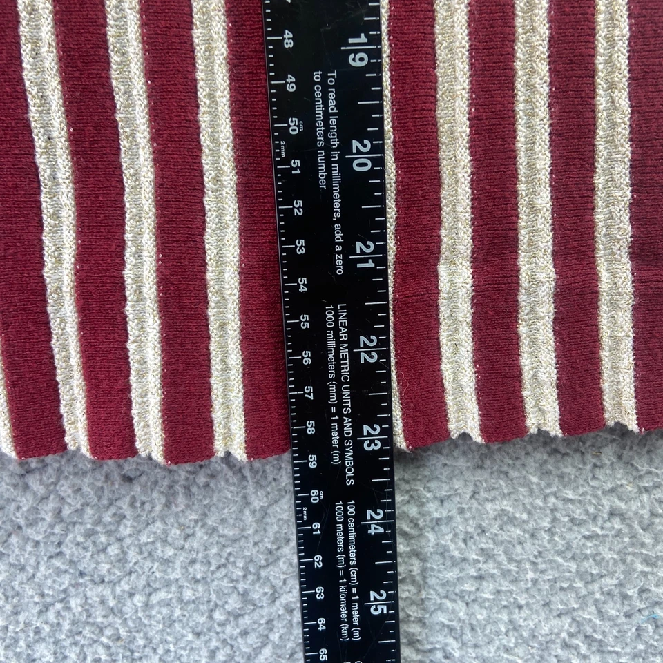 Jessica London Women's Multicolor Striped Sleeveless Gold Metallic Size 22/24 - Изображение 3 из 4