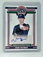 Adam Hachman 2022 USA Baseball Stars & Stripes - AUTO (499/499) -