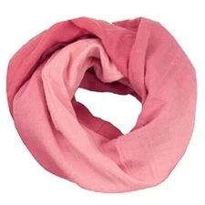 New LOOP-DEE Yarrow Ombre NURSING INFINITY SCARF Super Comfy Pink Feeding Cover