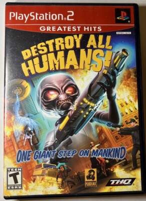 Destroy All Humans PS2 PlayStation 2 GH - Complete CIB TESTED