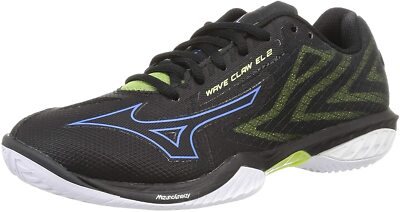 MIZUNO Badminton Shoes WAVE CLAW EL 2 WIDE Black Blue 71GA2280 US6