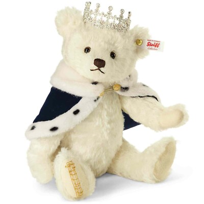 STEIFF EAN 664779 ''Long to Reign Over Us'' Queen Elizabeth Teddybär 30 cm limitierte Auflage