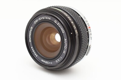 NearMINT] Olympus OM-System G.Zuiko Auto-W 28mm f/3.5 Wide Angle