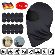 1-10XWinter Motorrad Sturmhaube Sturmmaske Skimaske Balaclava Kopfhaube Skimütze