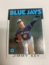 1986 Topps Toronto Blue Jays Jimmy Key