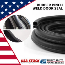 Rubber Seal Edge Trim Strip Lok Embellish Car Door Anti-noise Weatherstrip 236''