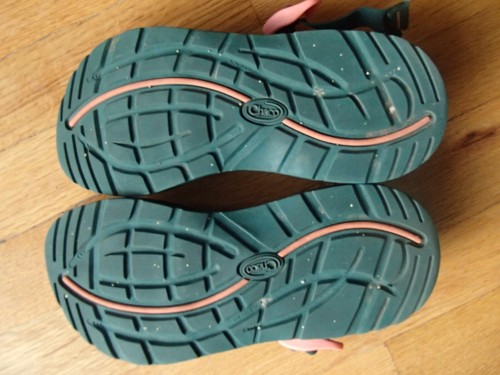 CHACO Z cloud 2 river sandals hike raft punta pine webbing straps womens 6 - Foto 10 di 20