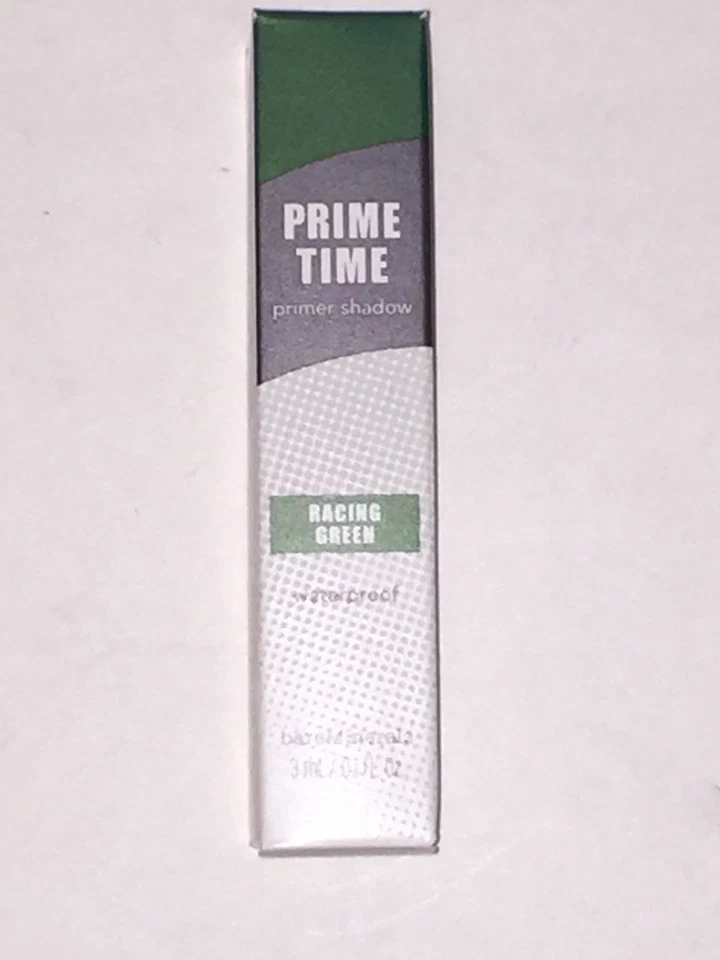 BareMinerals BareEscentuals Prime Time Imprimación Impermeable Sombra "VERDE CARRERAS" NUEVO Foto 3 de 4