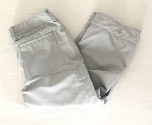Pantaloni donna Horny Toad cropped Capris taglia 6 pantaloni fondo grigio - Foto 6 di 9