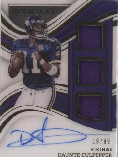 2023 Panini Immaculate Collection Daunte Culpepper #PC-DCU