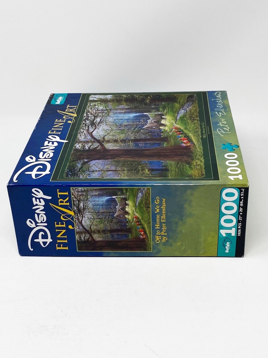 new✨Jigsaw Puzzle Peter Ellenshow Disney Disney Fine Art 1000 Piece Puzzle Rescuing Piglet by Peter