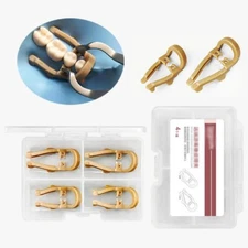 Dental Rubber Dam Sheets Clip Resin Distal Extenstion Premolar Clamps Long Short