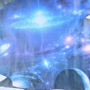 Home Furniture Diy 3d Galaxy Sticker Outer Space Wall Paper