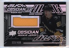2022-23 SPx UD Black Obsidian Rookies Jersey 123/499 Samuel Poulin #ORJ-PO 07qr