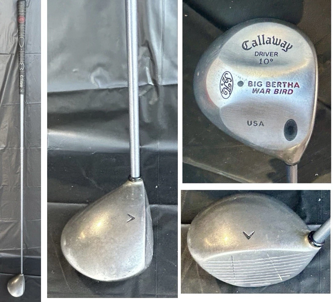 Womens Callaway Big Bertha DRIVER & 9 HEAVEN WOOD
