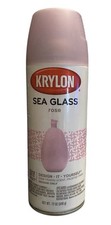 Krylon Sea Glass Spray Paint Rose 12 oz DIY Indoor Only Semi Translucent Frosted