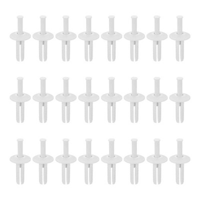 DTGN 1/4'' x 3/4'' (D x L) Nylon Drywall Rivets -50Pack - x 3/4'', White