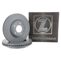 Zimmermann Bremsscheiben Satz FüR Mazda CX-7 (Er) 2.3DISI 2.2MZR-CD/AWD Vorne