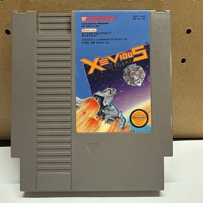 Xevious Nintendo NES Tested Authentic FREE SHIPPING