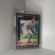 Pinnacle 1992 Jim Thome Rookie Prospect Cleveland Indians Baseball Card. rookie card picture