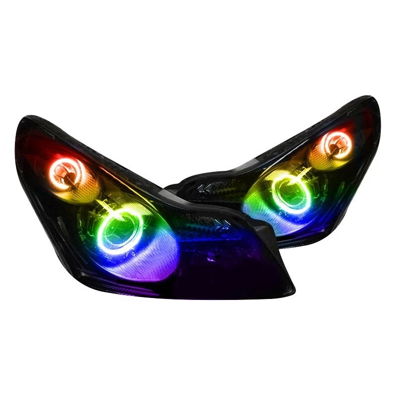 For Infiniti G35 Sedan 07-08 ORACLE ColorSHIFT Halo Light Kit - Imagem 2 de 3