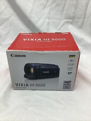 Canon Vixia HF R600 HD Black Digital Camcorder 57x Advanced Zoom W