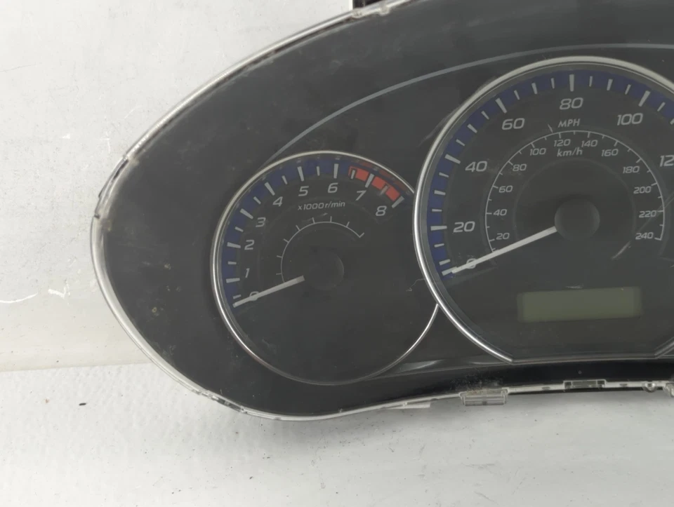 2012 Subaru Forester Speedometer Instrument Cluster Gauges W07GX Foto 3 de 4
