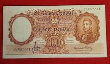 Paper Money From ARGENTINA 100 Pesos, ND (1957-1967), FREE SHIPPING H52