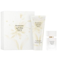 Image of ELIZABETH ARDEN WHITE TEA 30ML EDT SPRAY + 100ML BODY CREAM SET NEW & BOXED