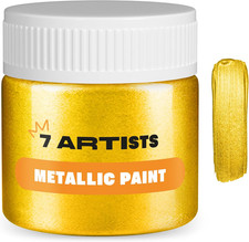 Acrylfarben Baroque Gold 50 Ml | Acrylfarben Metallic | Metallic Acrylfarben | A