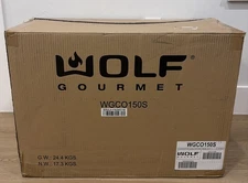 Wolf Gourmet Elite Digital Countertop Toaster Oven Red Knobs WGCO150 - New