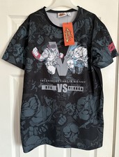 Image of Street Fighter II Turbo T Shirt Size Medium Ryu Vs Blanka - Large - New / Tags