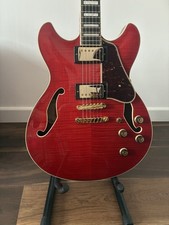 Ibanez AS93FM Transparent Cherry Red Electric Guitar Semi Hollow Body
